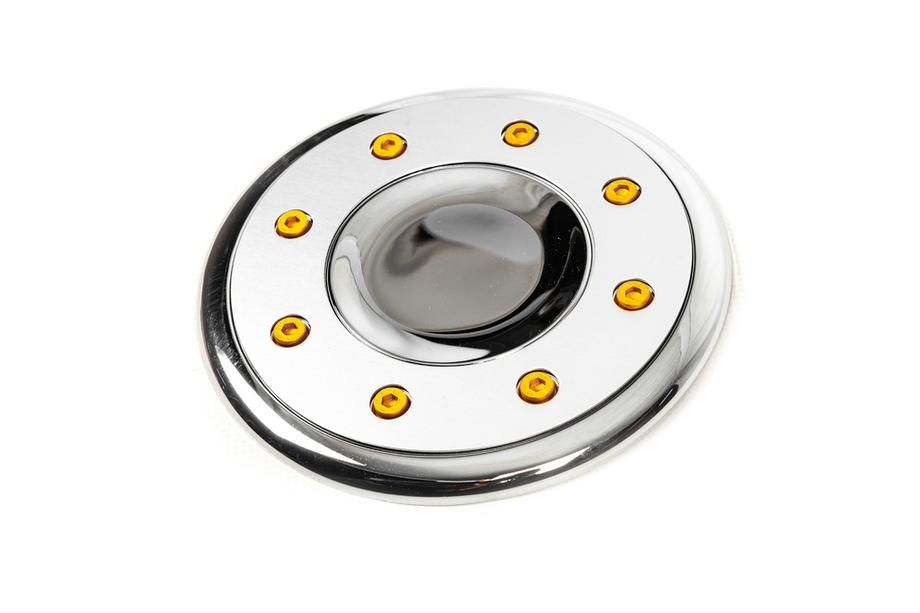 Volkswagen Golf 4 1997-2006 гг. Накладка на Лючок Бензобака V2 (Пластик) Фото 2