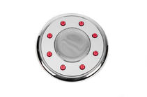 Volkswagen Golf 4 1997-2006 гг. Накладка на Лючок Бензобака V3 (Пластик) фото 1