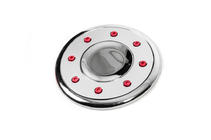 Volkswagen Golf 4 1997-2006 гг. Накладка на Лючок Бензобака V3 (Пластик) фото 2