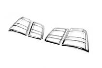 Kia Sorento II XM 2009-2014 гг. Хромированные Накладки на Задние Фонари (2010-2013) фото 2