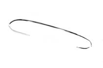 Mercedes C-сlass W205 2014-2021 гг. Накладка на кромку заднего бампера V2 нержавейка фото 3