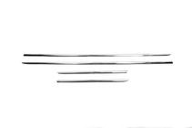 Mercedes C-сlass W205 2014-2021 гг. Накладки на молдинги AMG V2 (нержавейка) фото 2