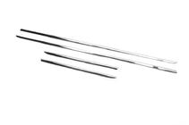 Mercedes C-сlass W205 2014-2021 гг. Накладки на молдинги AMG V2 (нержавейка) фото 3