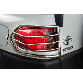 Toyota FJ Cruiser Защита задних фонарей (нержавейка, 2 шт)
