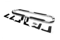 GreatWall Haval/Hover H3 2005-2013 гг. Боковые трубы B240601 80мм (2 шт., нержавейка) фото 1