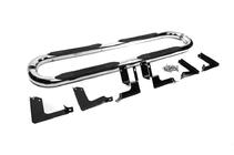 GreatWall Haval/Hover H3 2005-2013 гг. Боковые трубы B240601 80мм (2 шт., нержавейка) фото 3