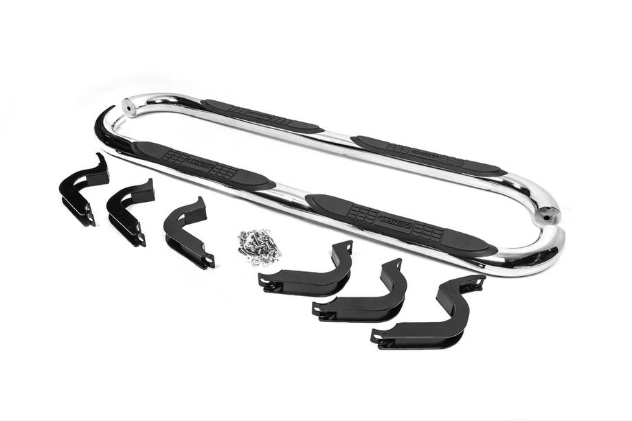 Toyota FJ Cruiser 2006-2022 гг. Боковые трубы B098601 (2 шт., нержавейка) Image