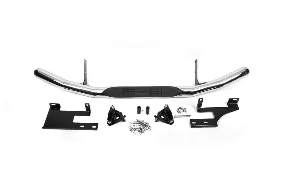 GreatWall Haval/Hover H3 2005-2013 гг. Задняя защита B240603 (2 шт., нержавейка) Image