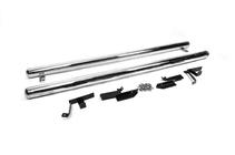 Nissan X-trail T30 2002-2007 гг. Боковые Трубы N1419 76мм (2 шт., Нержавейка) фото 3