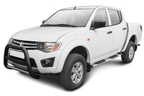 Mitsubishi L200 2006-2015 гг. Боковые пороги B53T1930 (2 шт., нержавейка) фото 2