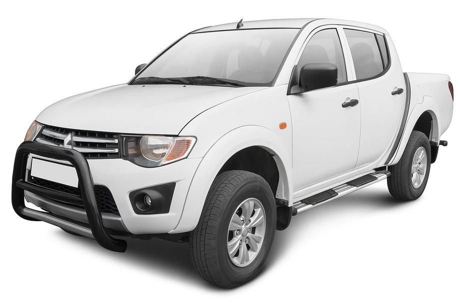 Mitsubishi L200 2006-2015 гг. Боковые пороги B53T1930 (2 шт., нержавейка) Фото 2