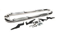 Hyundai Santa Fe 2 2006-2012 гг. Боковые трубы B130319 (2 шт., нержавейка) фото 1