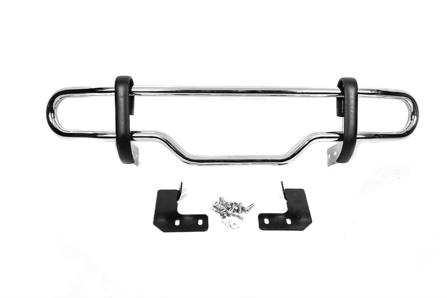 Toyota FJ Cruiser 2006-2022 гг. Задняя защита D098616 (нержавейка) Фото 3