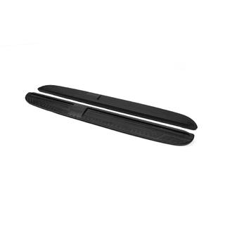 Боковые пороги OEM без креплений (2 шт., Алюминий) Hyundai Santa Fe 2 2006-2012 гг. фото 3