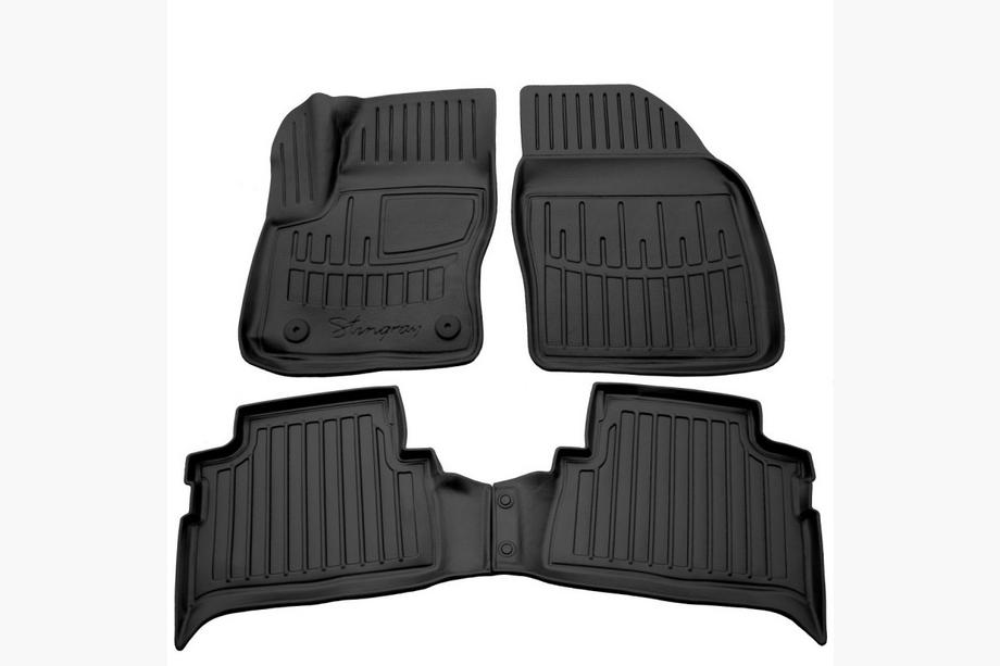 Ford Kuga 2008-2013 гг. Коврики резиновые Stingray 3D (4 шт, полиуретан) Image