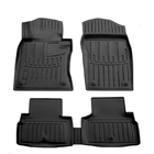 Infiniti Q50/Q60 2013-2024 гг. Коврики Stingray 3D (для Q50, 5 шт., полиуретан) фото 1