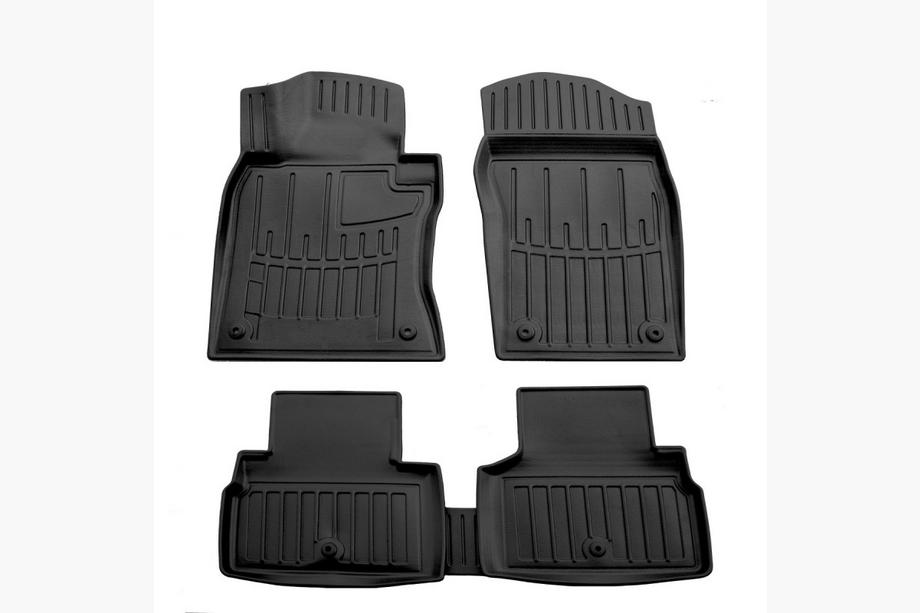 Infiniti Q50/Q60 2013-2024 гг. Коврики Stingray 3D (для Q50, 5 шт., полиуретан) Image