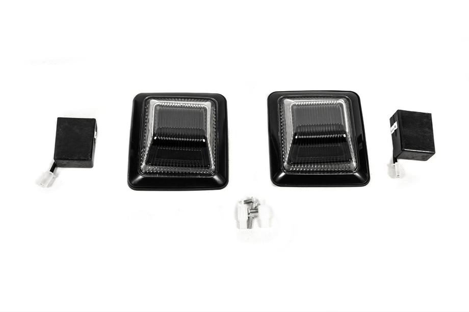 Mercedes G сlass W463 1990-2018 гг. Поворотники Black Design (2 шт) Image