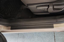 Накладки на пороги DDU (4 шт, пластик) фото 1 Накладки на пороги DDU (4 шт, пластик) фото 1