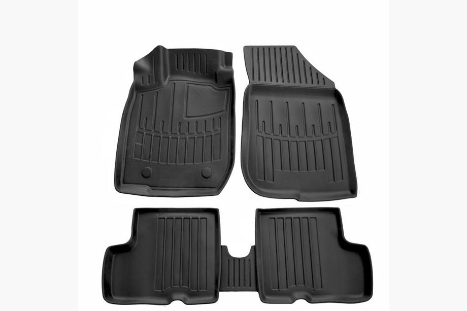 Renault Duster 2008-2017 гг. Коврики Резиновые Stingray 3D (2WD) (5 шт, Полиуретан) Image