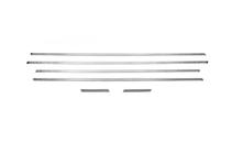 Honda Civic Sedan VIII 2006-2011 гг. Нижние молдинги окон нержавейка (6 шт) фото 3