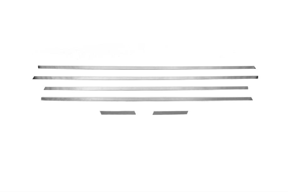 Honda Civic Sedan VIII 2006-2011 гг. Нижние молдинги окон нержавейка (6 шт) Carmos - Турецкая Нержавеющая Сталь Фото 3