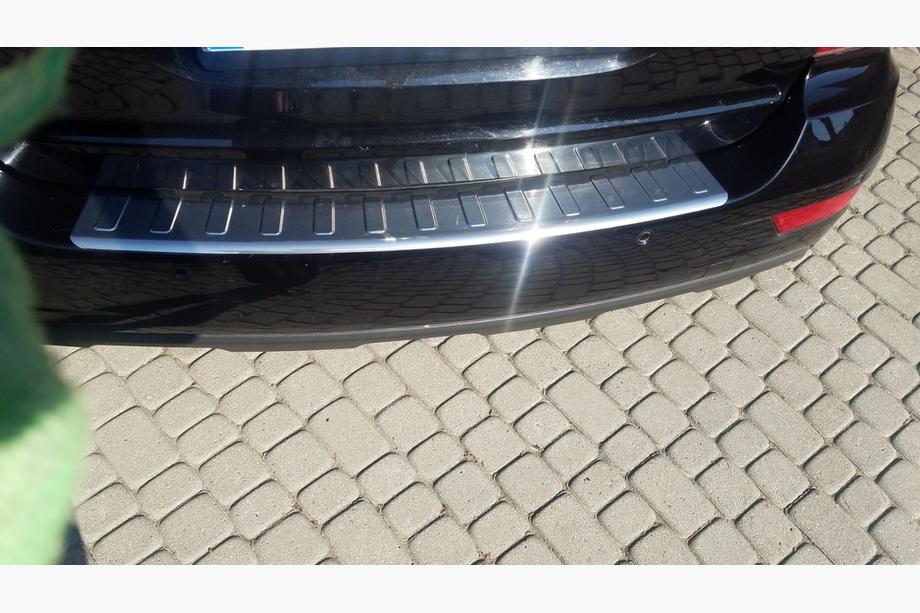 Mercedes ML W164 2005-2011 гг. Накладка на задний бампер OmsaLine нержавеющая сталь Матовый Фото 2