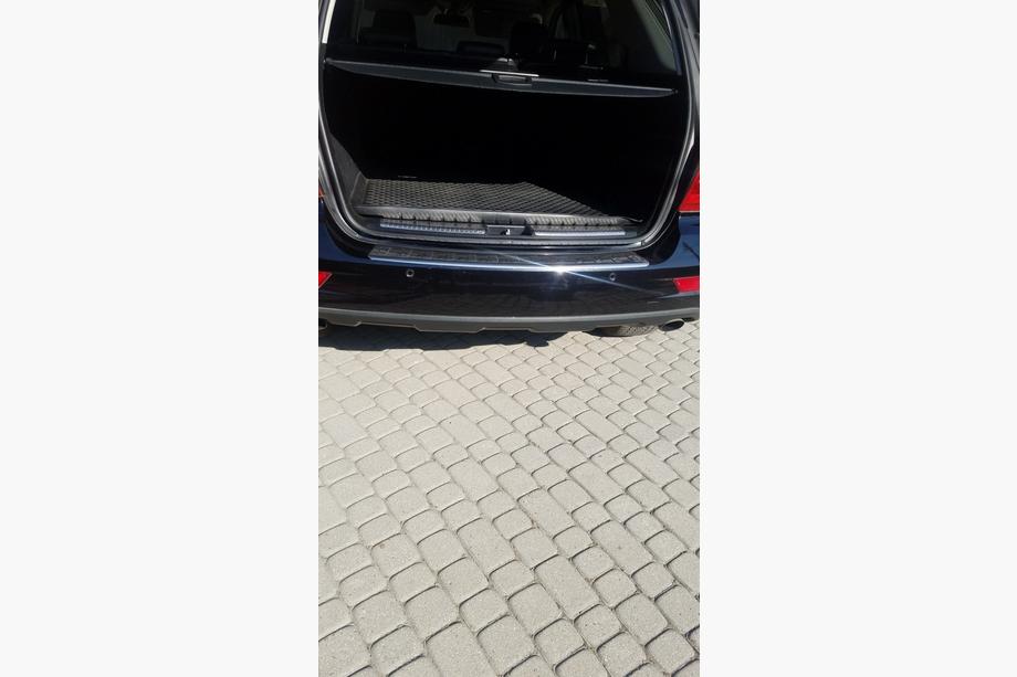 Mercedes ML W164 2005-2011 гг. Накладка на задний бампер OmsaLine нержавеющая сталь Матовый Фото 5