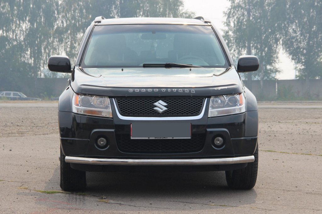 Передній вус ST008 (нерж) для Suzuki Grand Vitara 2005-2017 рр - фото 2