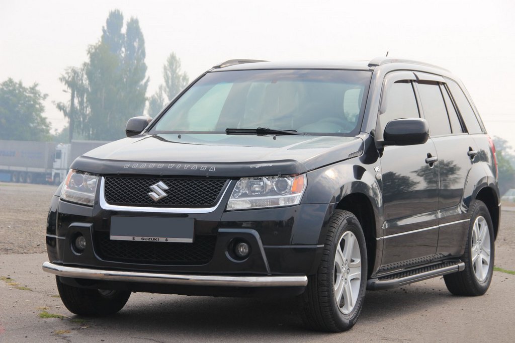 Передній вус ST008 (нерж) для Suzuki Grand Vitara 2005-2017 рр - фото 4
