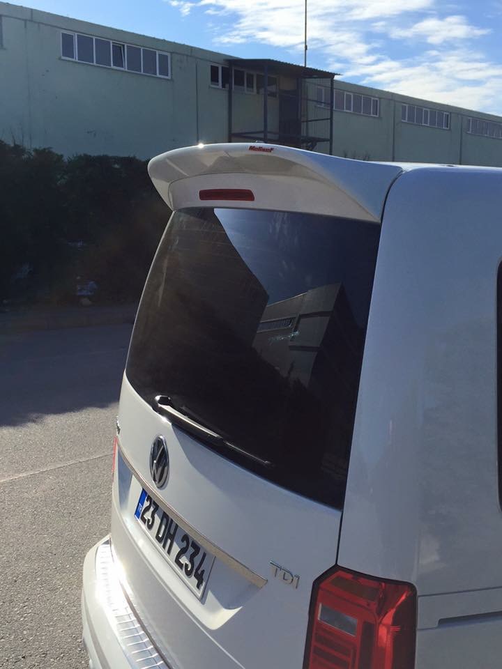 Спойлер (під фарбування) для Volkswagen Caddy 2015-2020 рр - фото 2